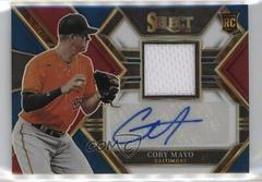 Coby Mayo [Gold] #PJA-CA Baseball Cards 2023 Panini Select Rookie Jersey Autographs Prices