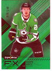 Roope Hintz [Green] Hockey Cards 2021 Upper Deck Synergy FX Prices