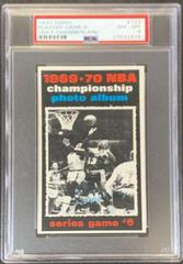 Playoff Game 6: Wilt Chamberlain #173 Basketball Cards 1970 Topps Prices