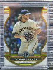 Corbin Burnes [Gold] #29 Baseball Cards 2023 Topps Tribute Prices