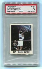 Charles Barkley #287 Basketball Cards 1988 Panini Spanish Sticker Prices