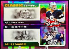 Jason Witten, Tony Romo [Purple] #CC-7 Football Cards 2022 Panini Classics Combos Prices