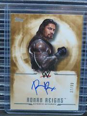 Roman Reigns [Bronze] Wrestling Cards 2017 Topps WWE Undisputed Autographs Prices