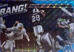 Josh Jacobs [Blue Fluorescent] Football Cards 2021 Panini Mosaic Bang Prices