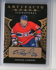 Shayne Corson Hockey Cards 2023 Upper Deck Artifacts Aurum Signatures Prices