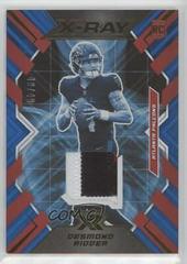 Desmond Ridder [Blue] Football Cards 2022 Panini XR X Ray Swatches Prices