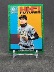 Jordan Lawlar [Green Refractor Mega Box Mojo] #HIFI-13 Baseball Cards 2022 Bowman Hi Fi Futures Prices