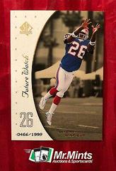 Antoine Winfield #114 Football Cards 1999 SP Authentic Prices