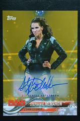 Stephanie McMahon [Gold Autograph] Wrestling Cards 2018 Topps WWE Prices