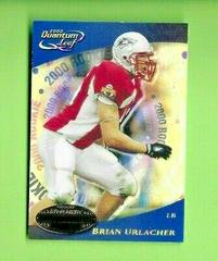 Brian Urlacher #312 Football Cards 2000 Quantum Leaf Prices