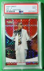 Jay Z [Red X Fractor] Basketball Cards 2005 Finest Prices