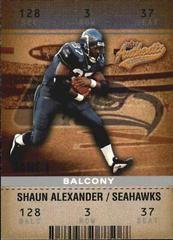 Shaun Alexander Football Cards 2003 Fleer Authentix Prices