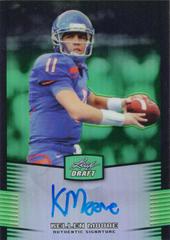 Kellen Moore [Autograph Prismatic Green] Football Cards 2012 Leaf Metal Draft Prices