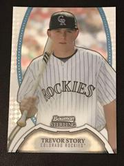 Trevor Story [Prospect Purple Refractor] Baseball Cards 2011 Bowman Sterling Prices