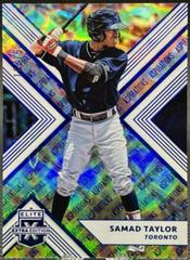 Samad Taylor [Aspirations Blue] Baseball Cards 2018 Panini Elite Extra Edition Prices