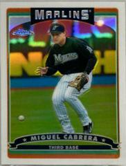 Miguel Cabrera [Refractor] Baseball Cards 2006 Topps Chrome Prices