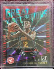 De'Andre Hunter Basketball Cards 2019 Panini Donruss Great X-Pectations Prices