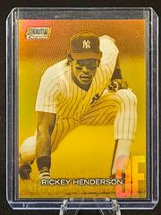 Rickey Henderson [Gold Minted] #SCC-161 Baseball Cards 2018 Stadium Club Chrome Prices