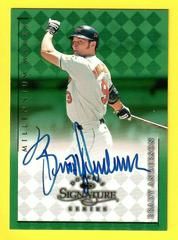 Brady Anderson Baseball Cards 1998 Donruss Signature Millennium Marks Prices