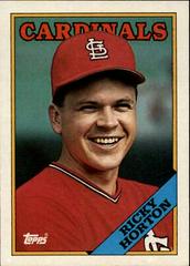 Ricky Horton Baseball Cards 1988 Topps Prices