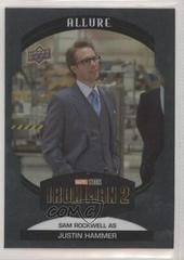 Sam Rockwell as Justin Hammer [Storm] #5 Marvel 2022 Allure Prices
