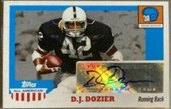 D.J. Dozier #A-DD Football Cards 2005 Topps All American Autograph Prices