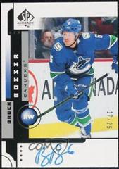 Brock Boeser #01RA-BB Hockey Cards 2021 SP Authentic 2001-02 Retro Autographs Prices