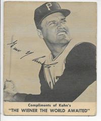 Gino Cimoli Baseball Cards 1960 Kahn's Wieners Prices
