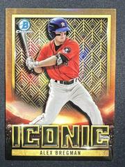 Alex Bregman [Orange] #BI-17 Baseball Cards 2023 Bowman Chrome Iconic Prices