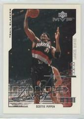 Scottie Pippen [Silver Script] Basketball Cards 2000 Upper Deck MVP Prices