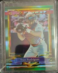 Ivan Rodriguez [Refractor] Baseball Cards 1994 Finest Prices
