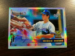 Hideo Nomo [Refractor] #37 Baseball Cards 1996 Topps Chrome Prices