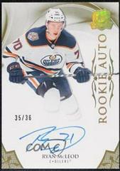 Ryan McLeod [Gold Spectrum Autograph] Hockey Cards 2020 Upper Deck The Cup Prices