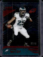 LeSean McCoy [Eagles Red] Football Cards 2016 Panini Clear Vision Prices