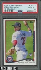 Jorge Polanco [No Sparkle] #US237 Baseball Cards 2014 Topps Update Prices
