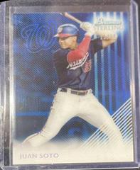 Juan Soto [Blue] Baseball Cards 2022 Bowman Sterling Tek Prices