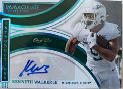 Kenneth Walker III #II-KWA Football Cards 2022 Panini Immaculate Collegiate Introductions Autographs Prices