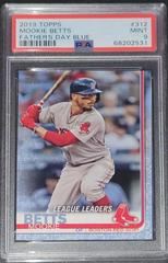 Mookie Betts [Father's Day Blue] Baseball Cards 2019 Topps Prices