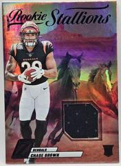 Chase Brown #RS-CBN Football Cards 2023 Panini Zenith Rookie Stallions Prices