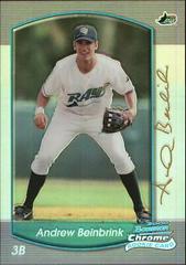 Andrew Beinbrink [Refractor] #201 Baseball Cards 2000 Bowman Chrome Prices