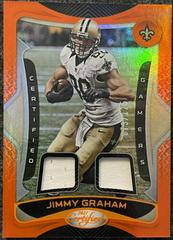 Jimmy Graham [Orange] #1 Football Cards 2021 Panini Certified Gamers Mirror Prices