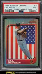 Cal Ripken [Refractor] #14 Baseball Cards 1997 Bowman Chrome International Prices