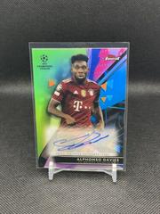 Alphonso Davies [Green] #BA-AD Soccer Cards 2021 Topps Finest UEFA Champions League Autographs Prices