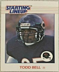 Todd Bell Football Cards 1988 Kenner Starting Lineup Prices