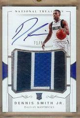 Dennis Smith Jr. [Patch Autograph] #109 Basketball Cards 2017 Panini National Treasures Prices