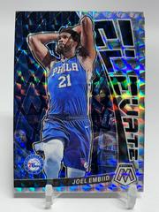 Joel Embiid [Mosaic] #12 Basketball Cards 2022 Panini Mosaic Elevate Prices