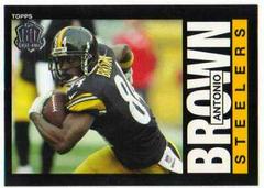Antonio Brown #T60-AB Football Cards 2015 Topps 60th Anniversary Prices