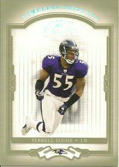 Terrell Suggs [Timeless Tributes Green] #8 Football Cards 2004 Panini Donruss Classics Prices