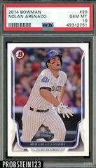 Nolan Arenado #20 Baseball Cards 2014 Bowman Prices