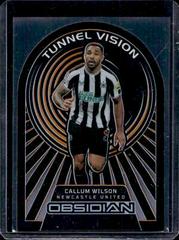 Callum Wilson [Orange] #1 Soccer Cards 2022 Panini Obsidian Tunnel Vision Prices